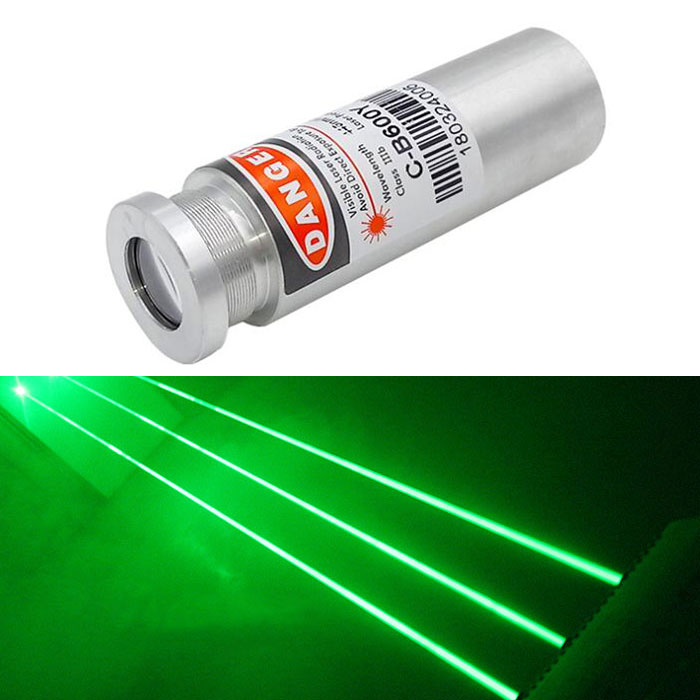 Bar Thick 녹색 Laser Light 515nm 40mW 레이저 모듈 Stage Lamp 3.7V/5V